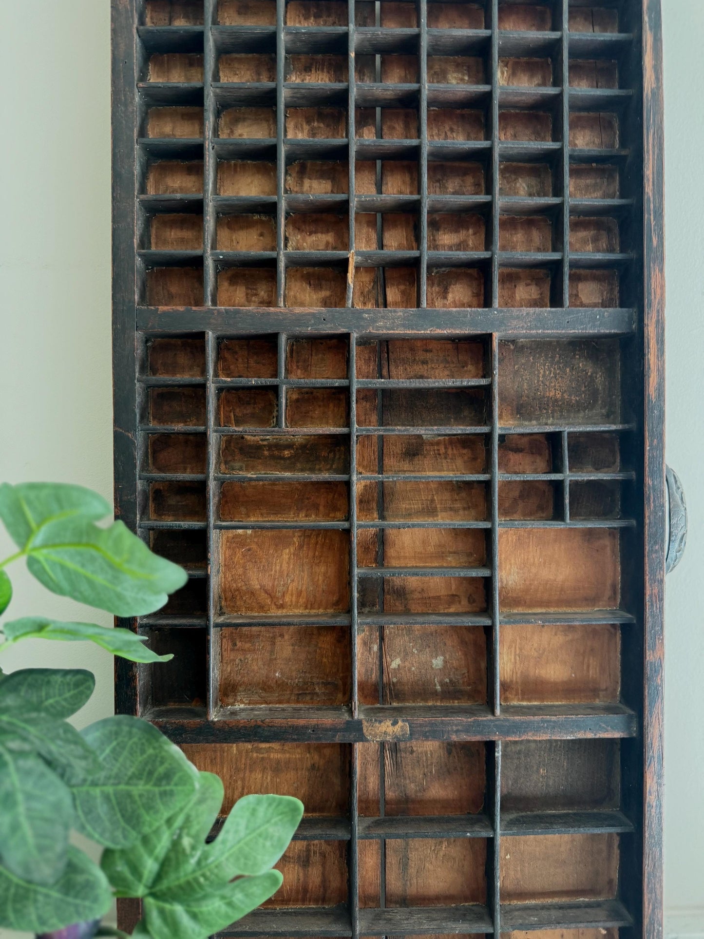 ANTIQUE ENGLISH LETTERPRESS TRAY