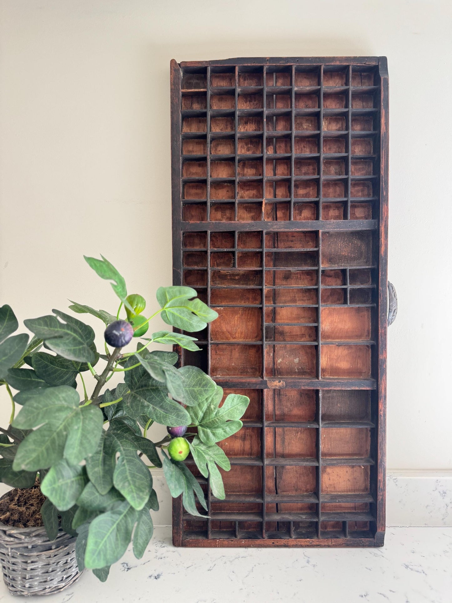 ANTIQUE ENGLISH LETTERPRESS TRAY