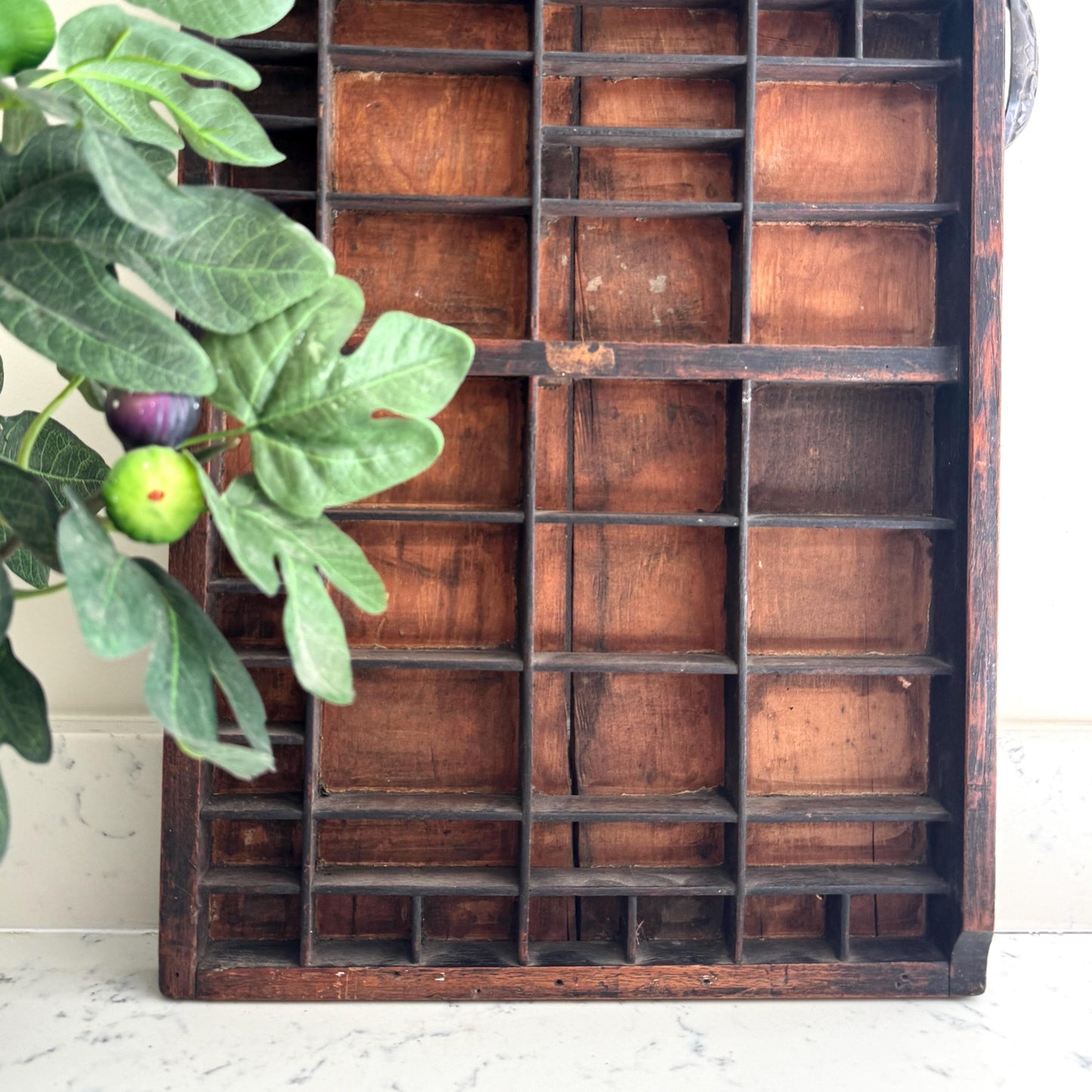 ANTIQUE ENGLISH LETTERPRESS TRAY