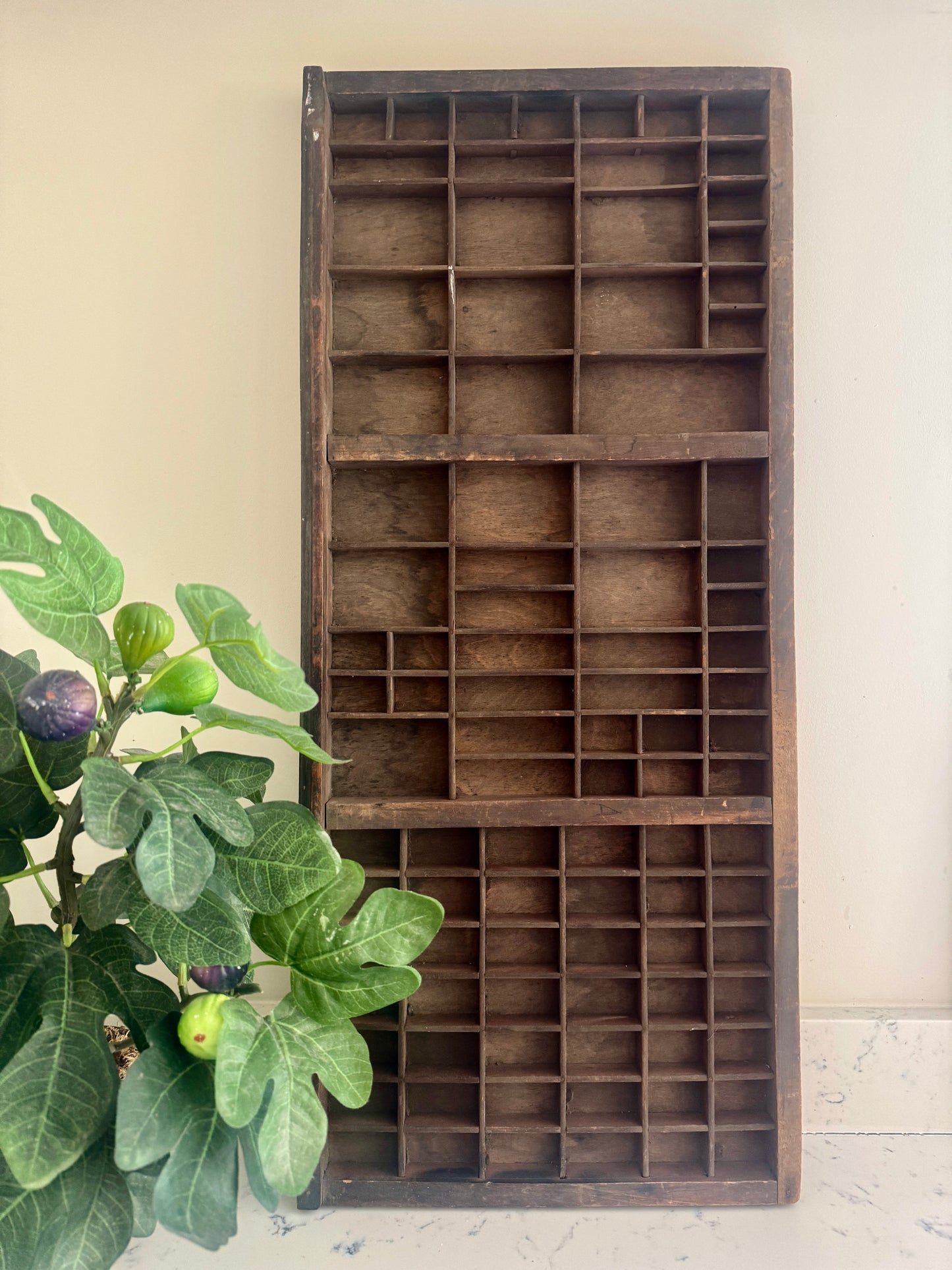 ANTIQUE ENGLISH LETTERPRESS TRAY