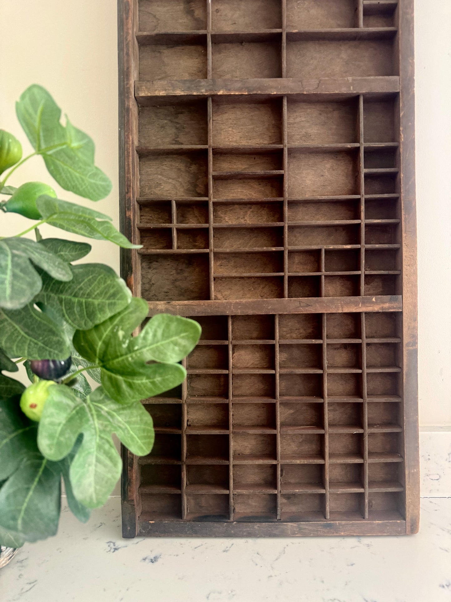 ANTIQUE ENGLISH LETTERPRESS TRAY