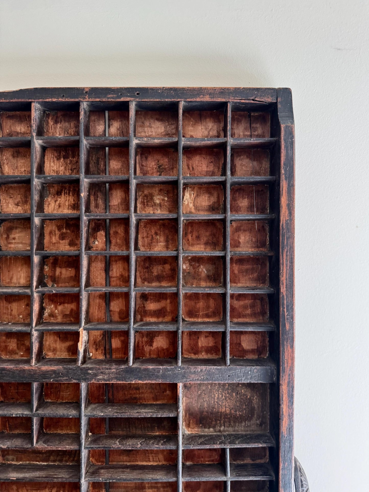 ANTIQUE ENGLISH LETTERPRESS TRAY
