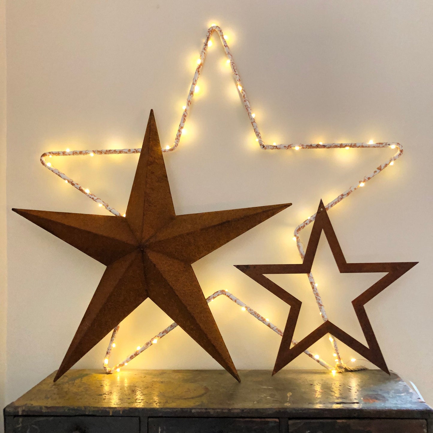 RUSTIC METAL STAR - THE ASTER