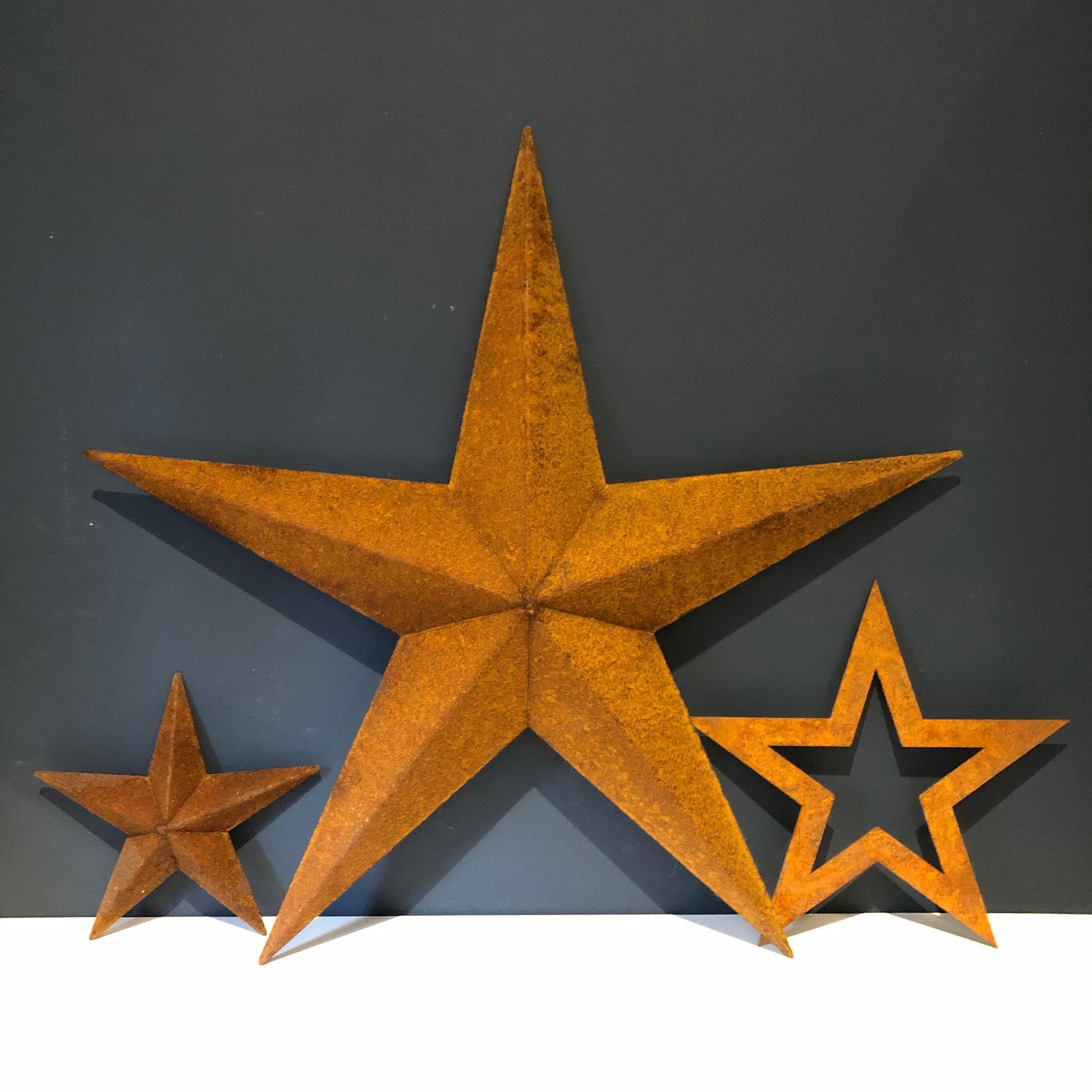 RUSTIC METAL STAR - THE ASTER