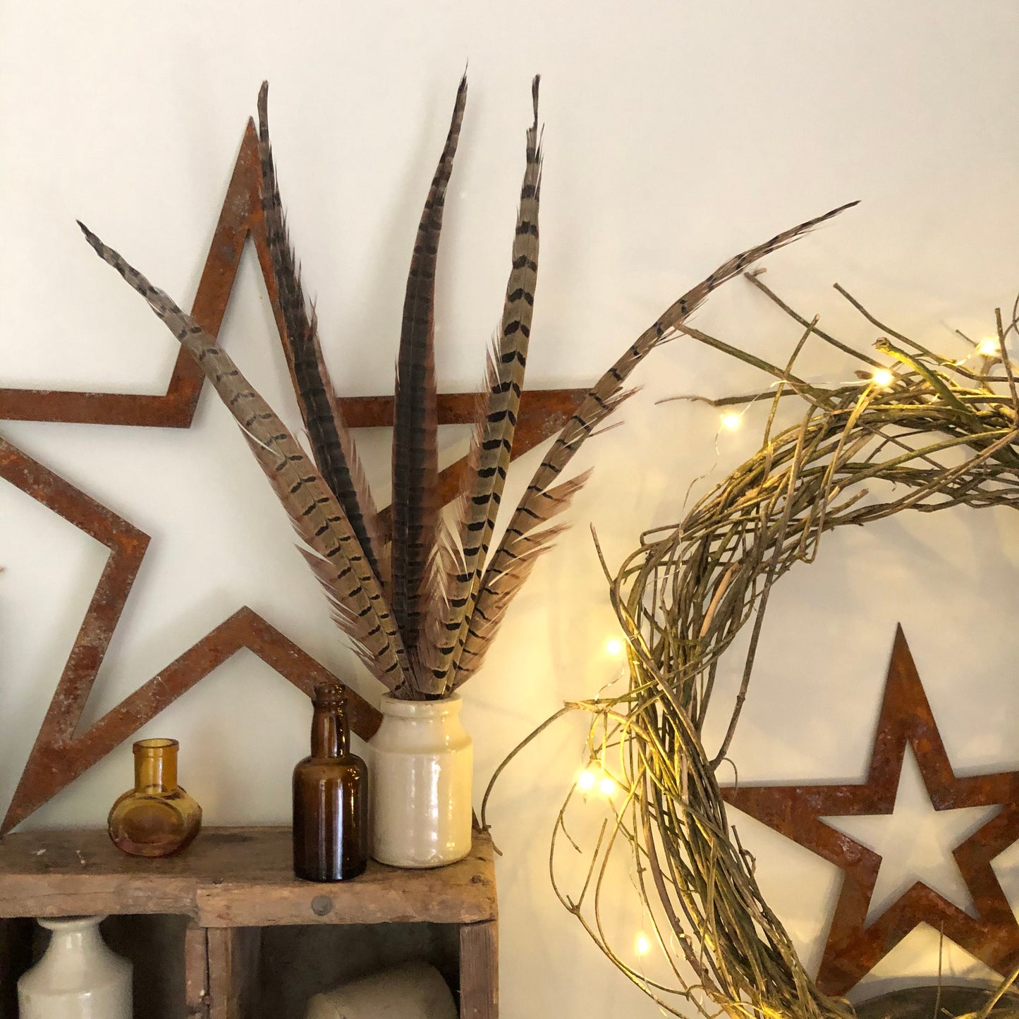 RUSTIC METAL STAR - THE ASTER