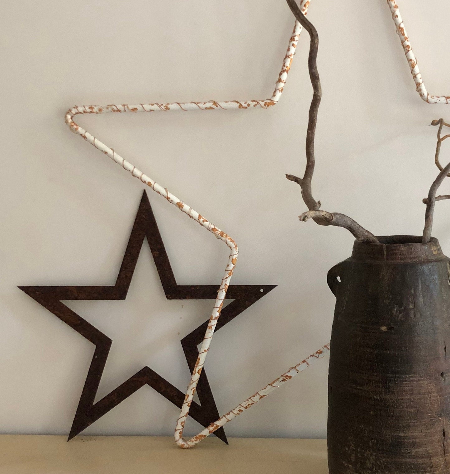 RUSTIC METAL STAR - THE ASTER