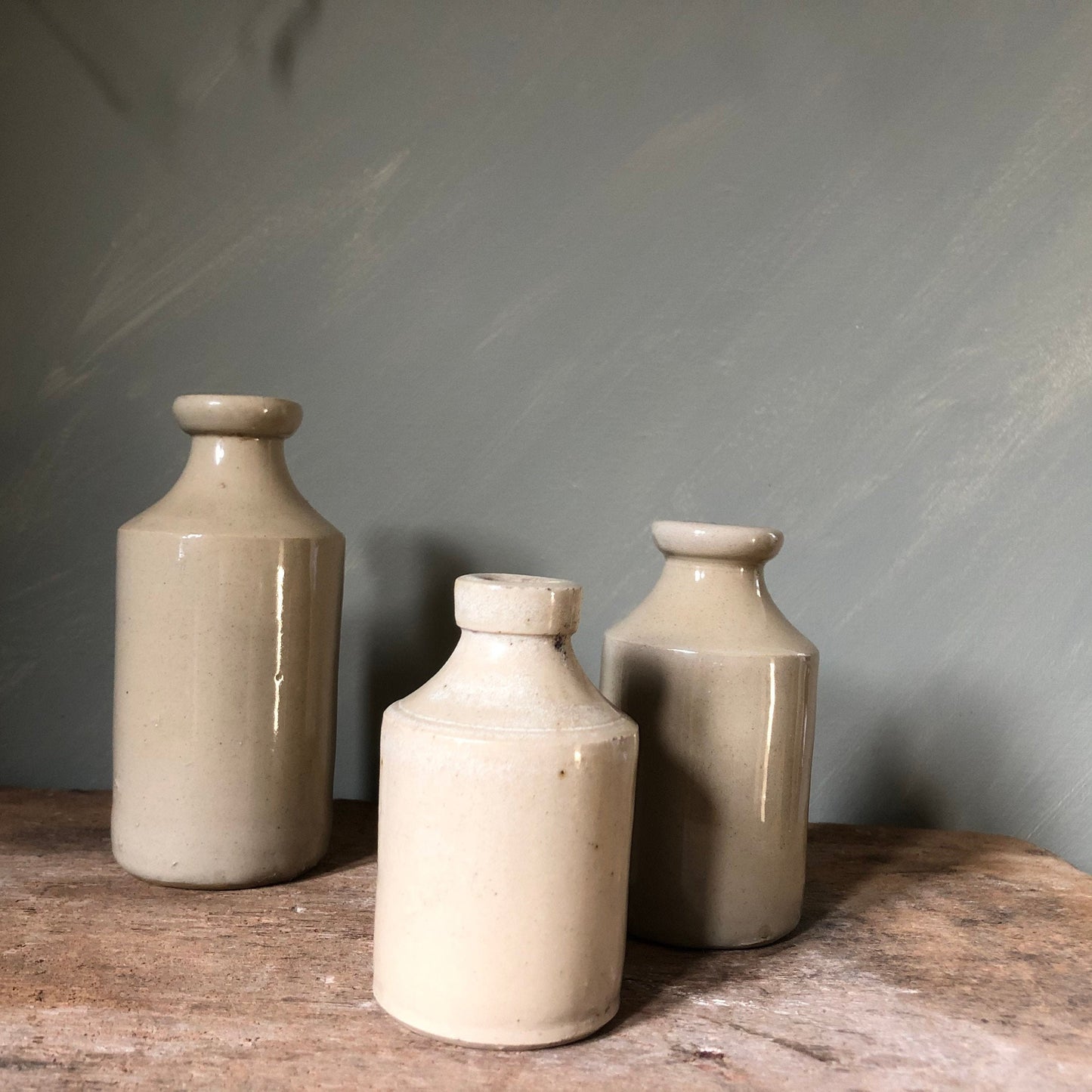 ANTIQUE STONEWARE BOTTLES