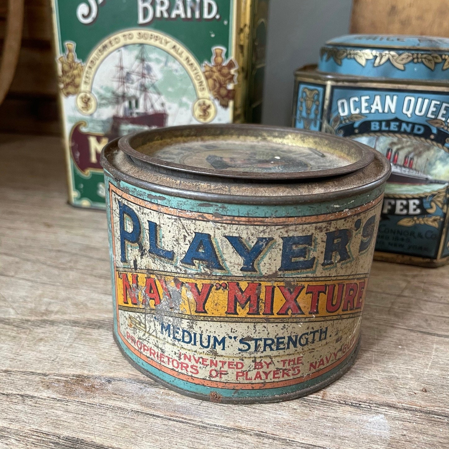 SELECTION OF ANTIQUE TINWARE