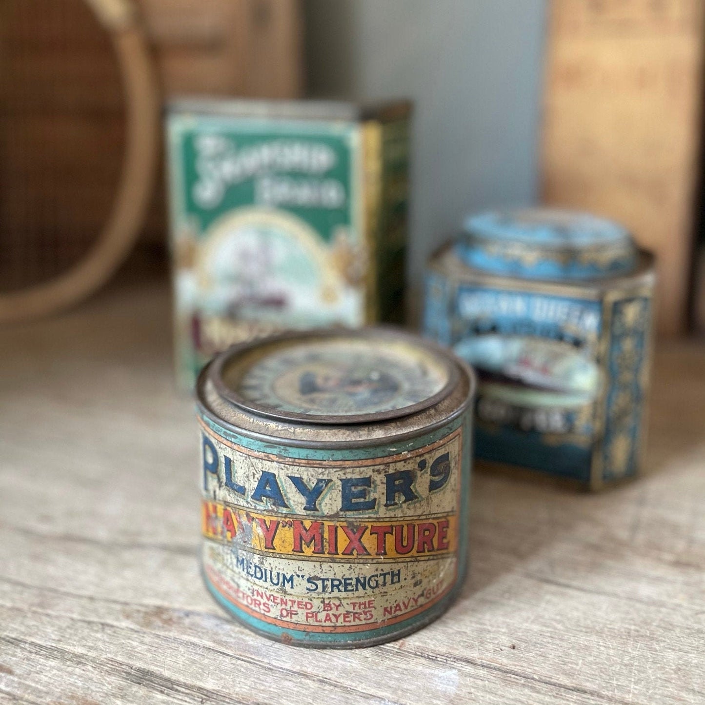 SELECTION OF ANTIQUE TINWARE