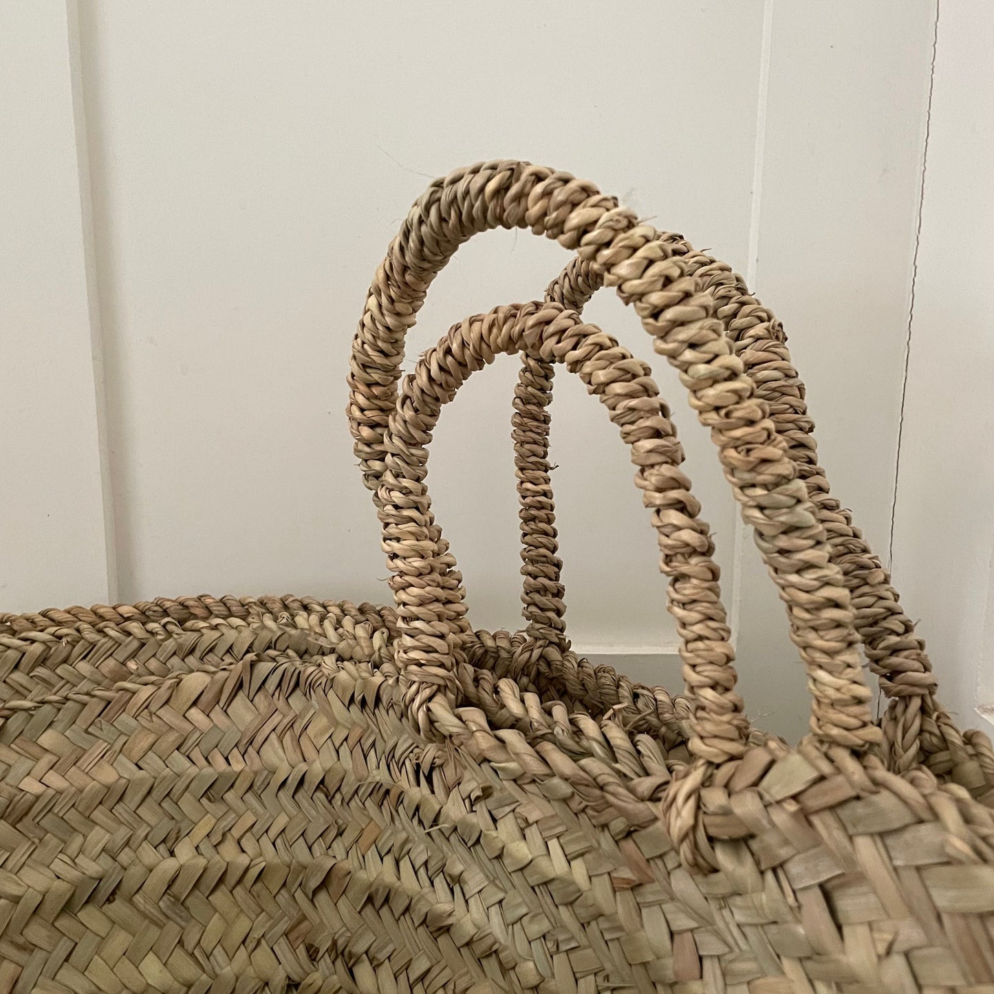 The Camille Basket / Hand Woven Bag / Shopping Basket / Storage Basket / French Basket / Traditional Basket / Woven Bag