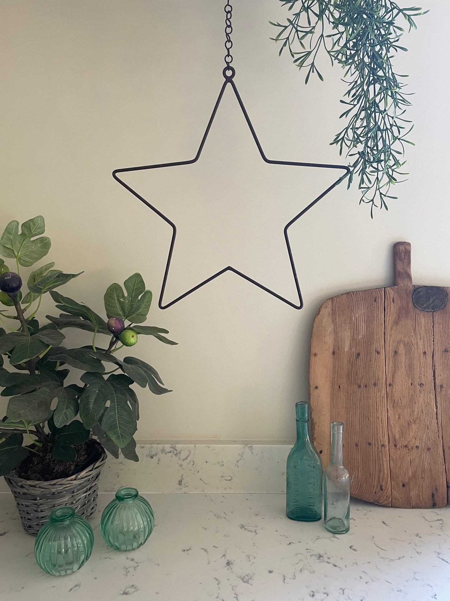 DECORATIVE HANGING STAR - LITTLE SEREN