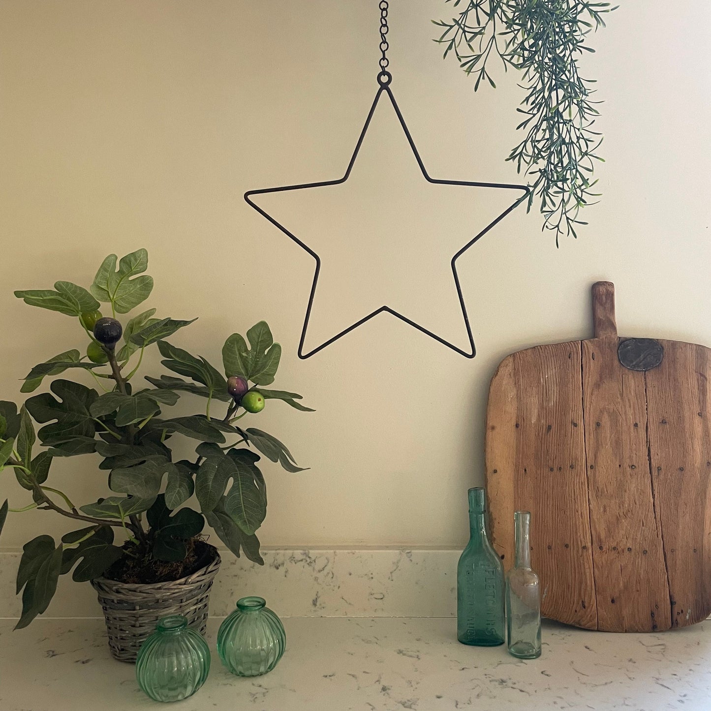 DECORATIVE HANGING STAR - LITTLE SEREN