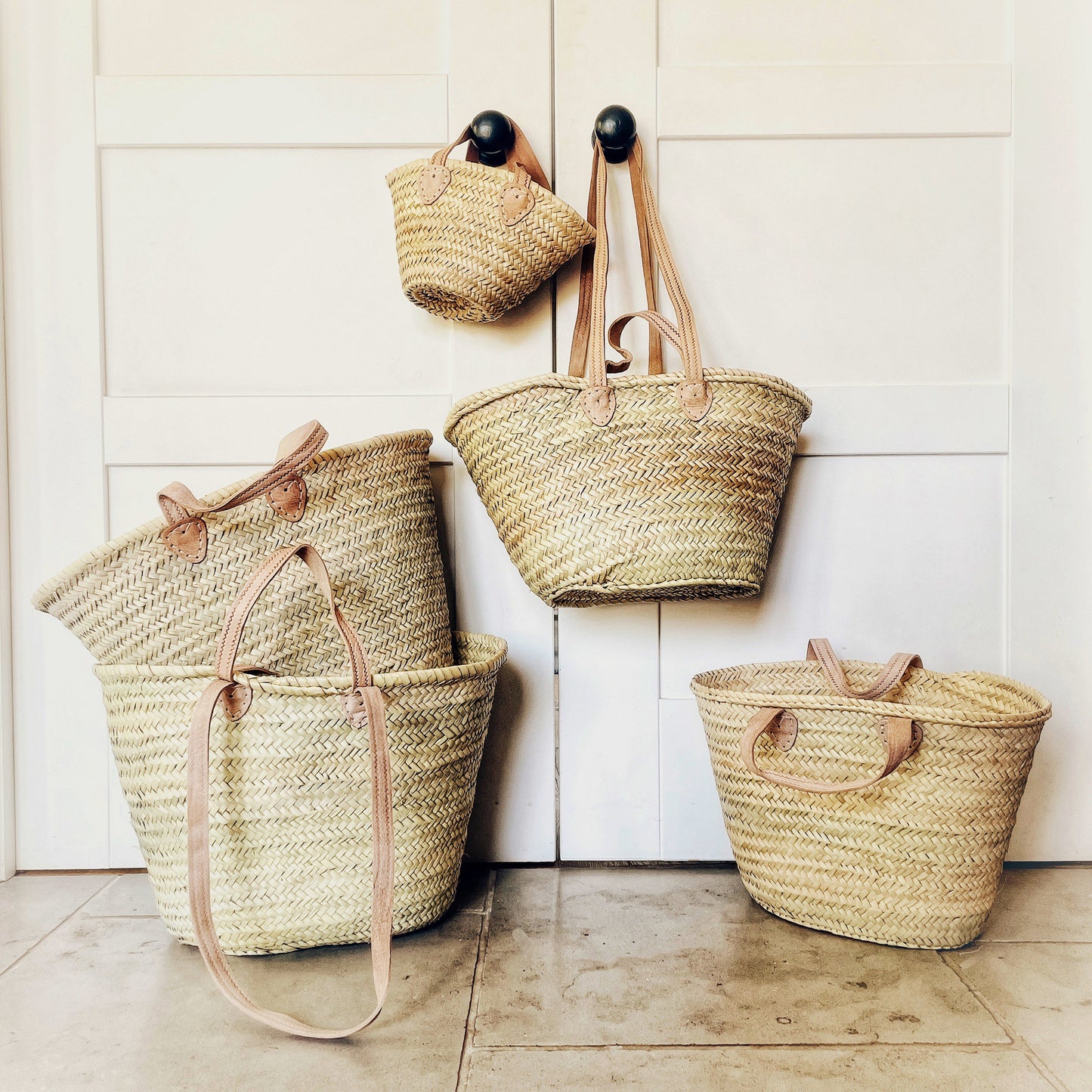 The Esme Basket - natural / Hand Woven Macrame Basket / Shopping Basket / Beach Basket / Traditional Basket / Woven Bag