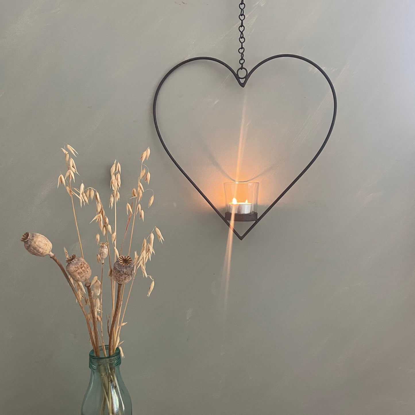 HANGING HEART VOTIVE