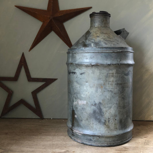 GALVANISED DRUM FOR DISPLAY
