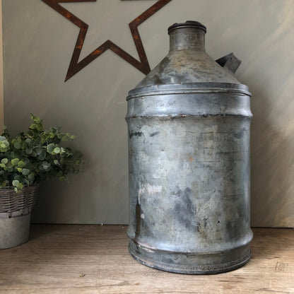 GALVANISED DRUM FOR DISPLAY