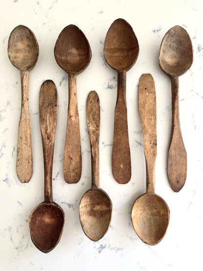 HANDCARVED WOODEN SPOONS
