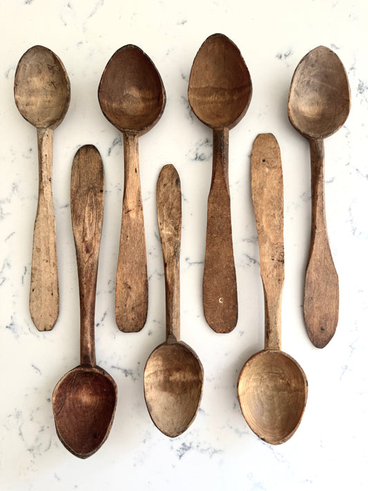 HANDCARVED WOODEN SPOONS