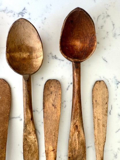 HANDCARVED WOODEN SPOONS