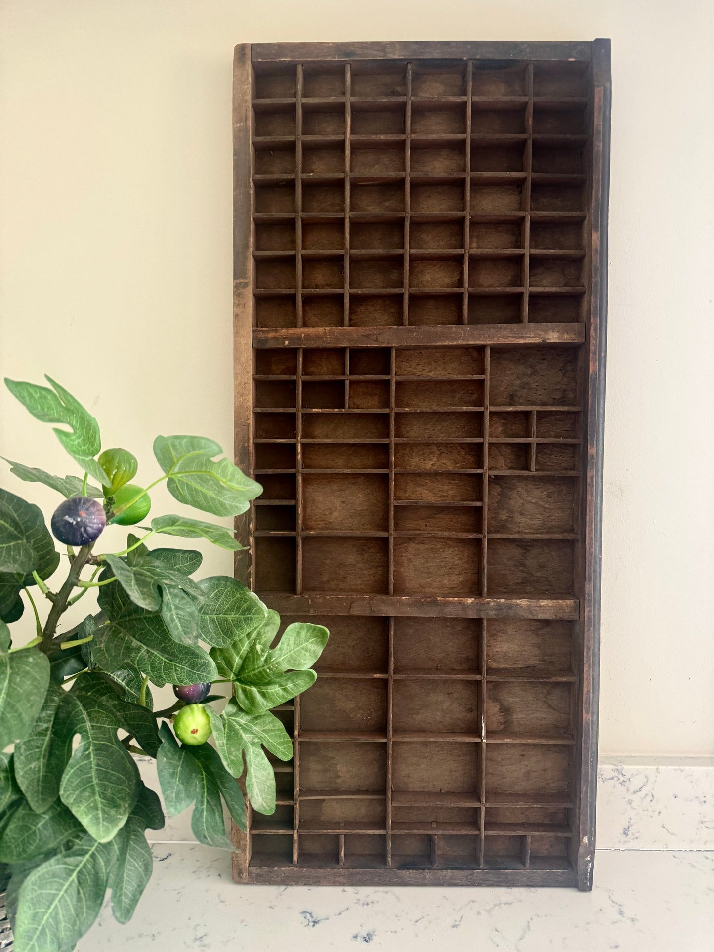 ANTIQUE ENGLISH LETTERPRESS TRAY