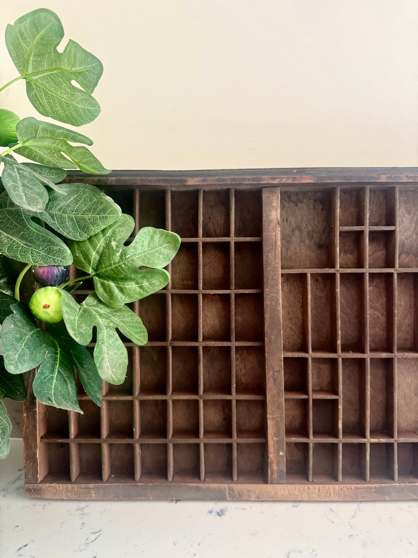 ANTIQUE ENGLISH LETTERPRESS TRAY
