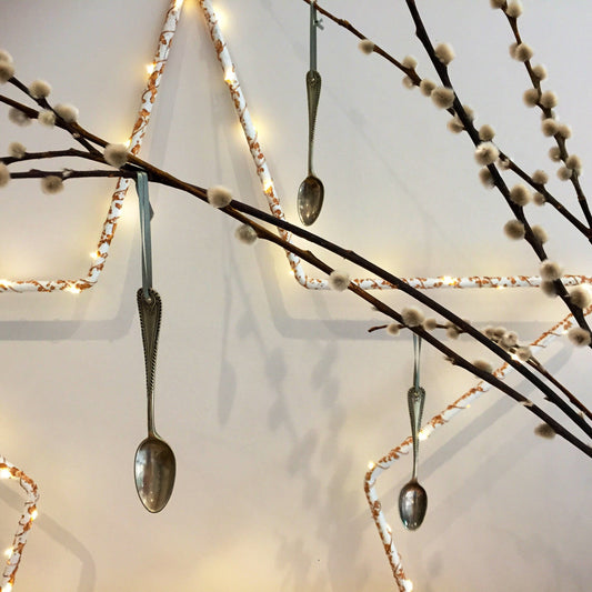 Vintage Spoon Hanging Decoration // Vintage Decor // Vintage Kitchen // Christmmas Decoration // Upcycled & Re-loved // Kitchenalia