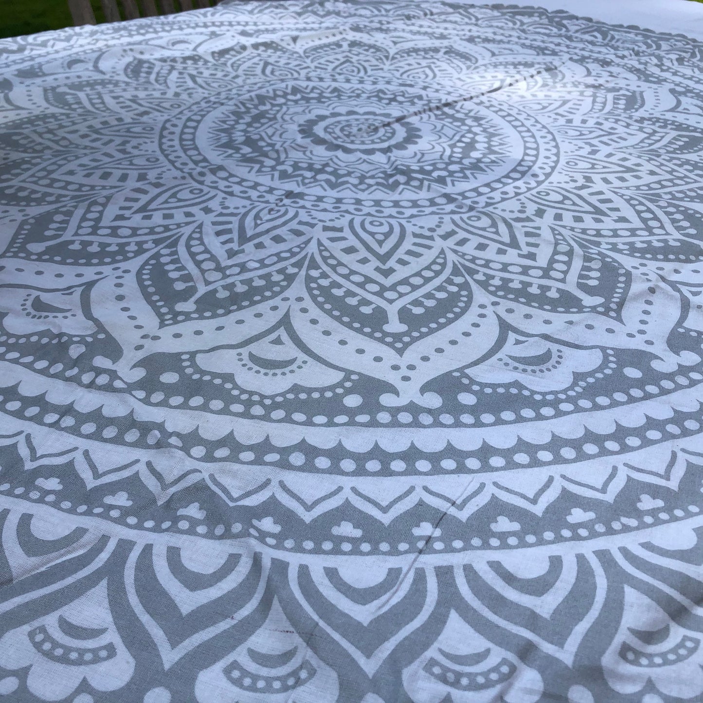 BLOCK PRINTED TABLECLOTH