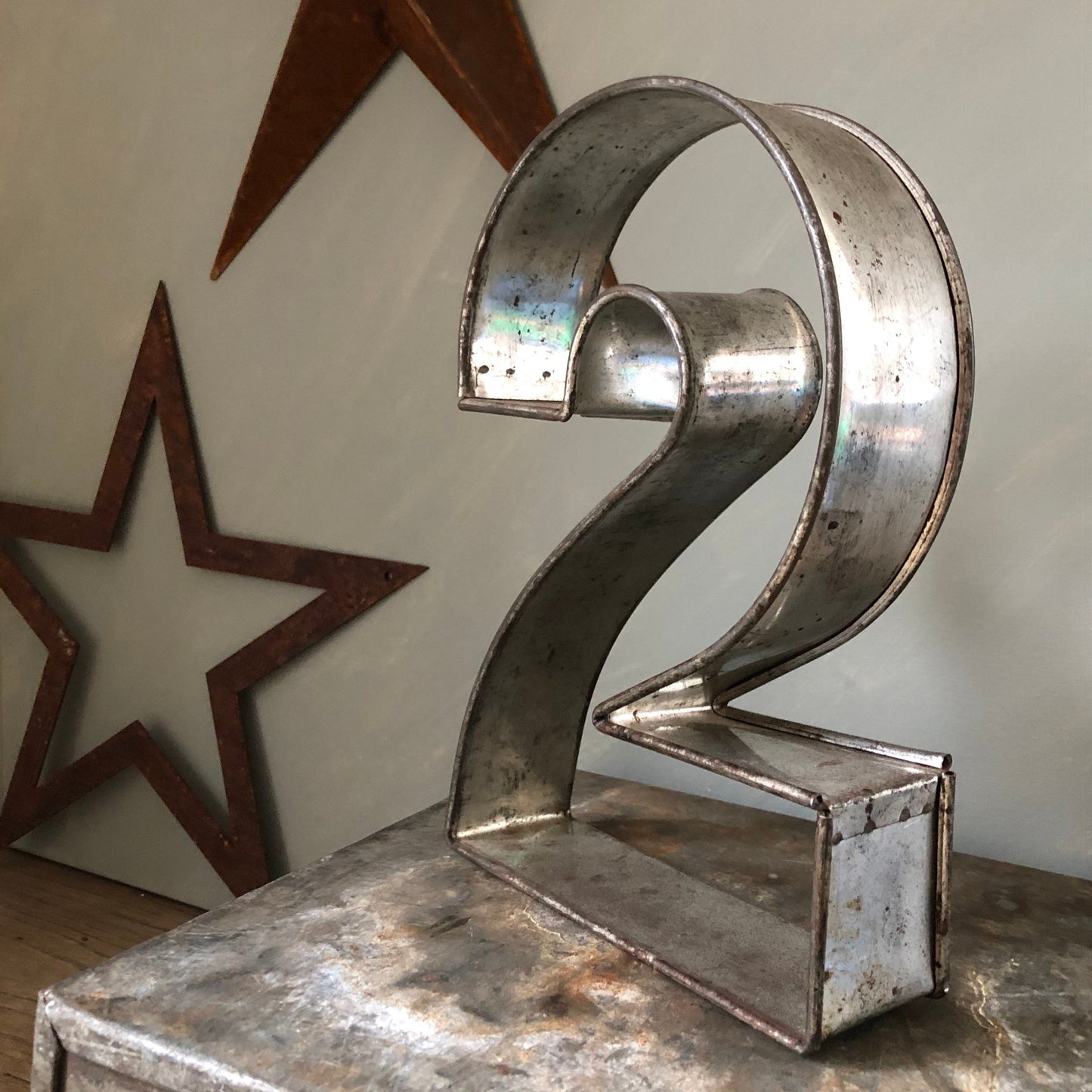VINTAGE BAKING NUMBER MOULDS