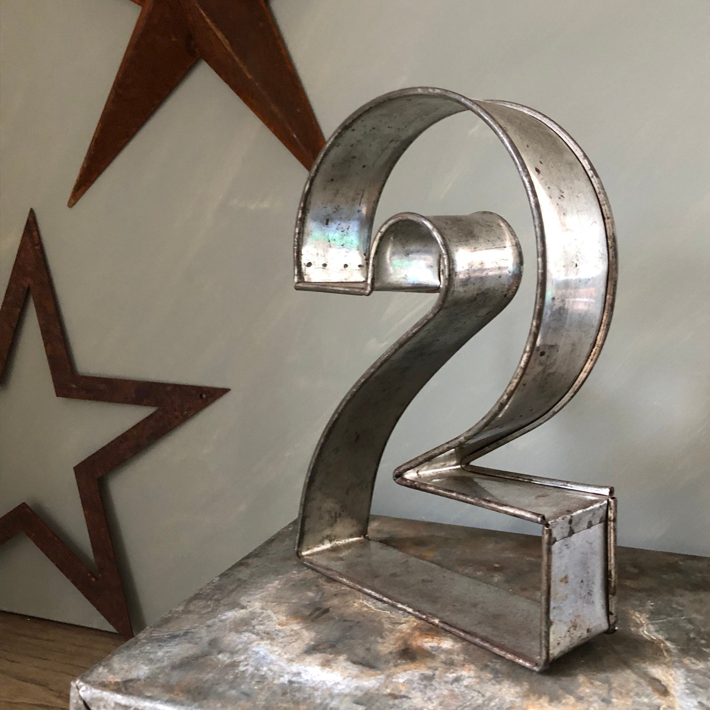 VINTAGE BAKING NUMBER MOULDS