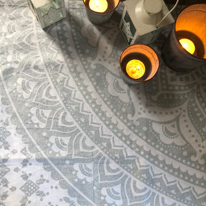 BLOCK PRINTED TABLECLOTH