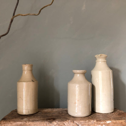 ANTIQUE STONEWARE BOTTLES