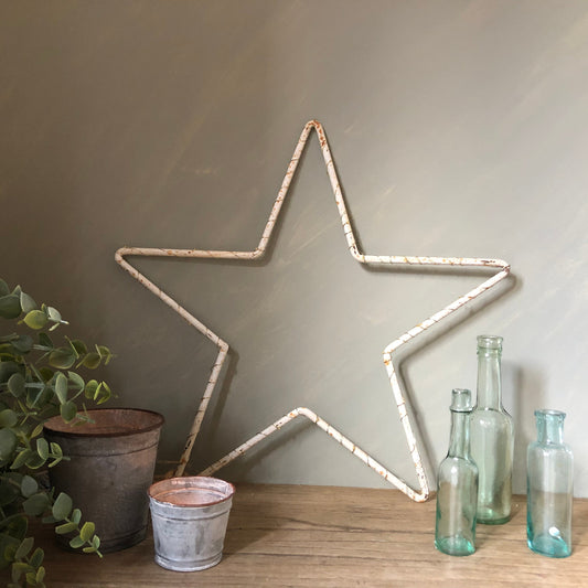 THE VEGA - RUSTIC OUTLINE STAR