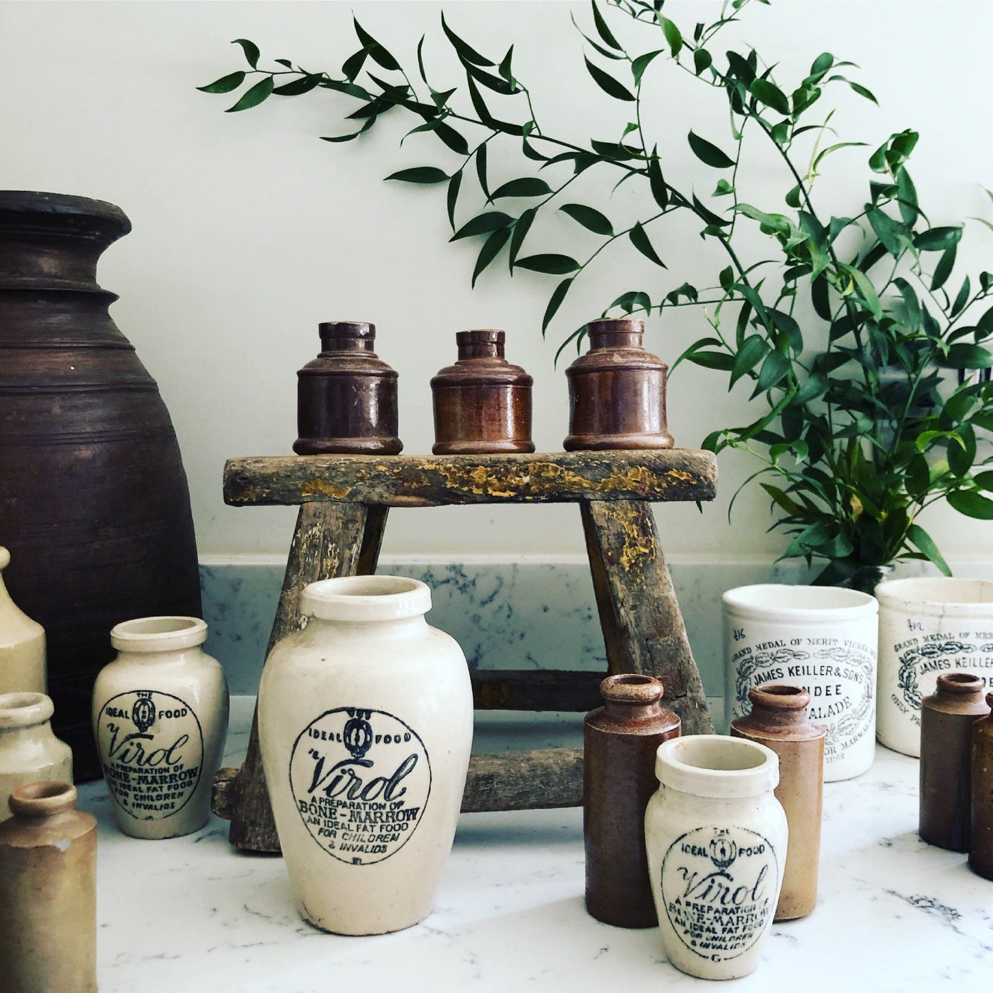 VINTAGE VIROL STONEWARE