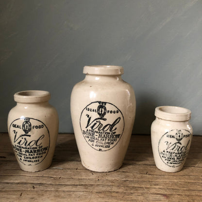 VINTAGE VIROL STONEWARE