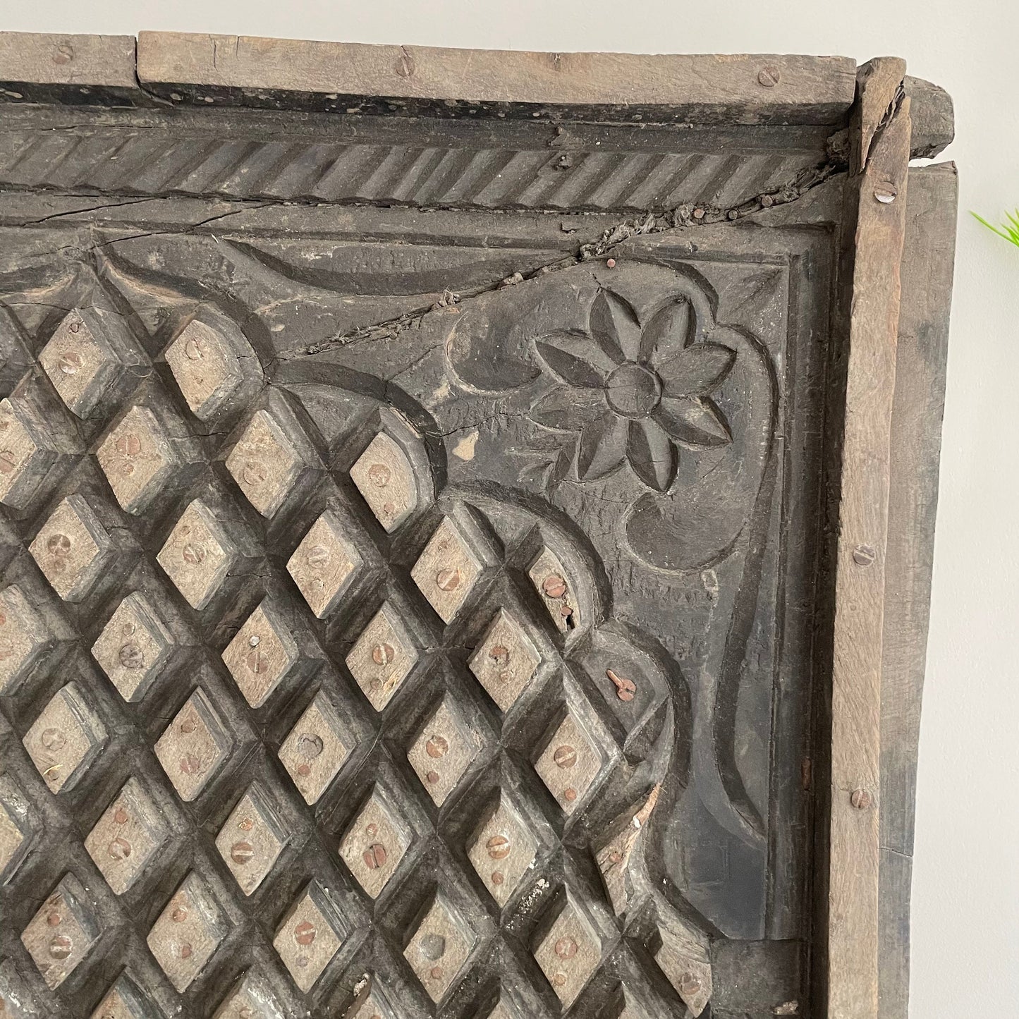 ANCIENT WOODEN PANEL