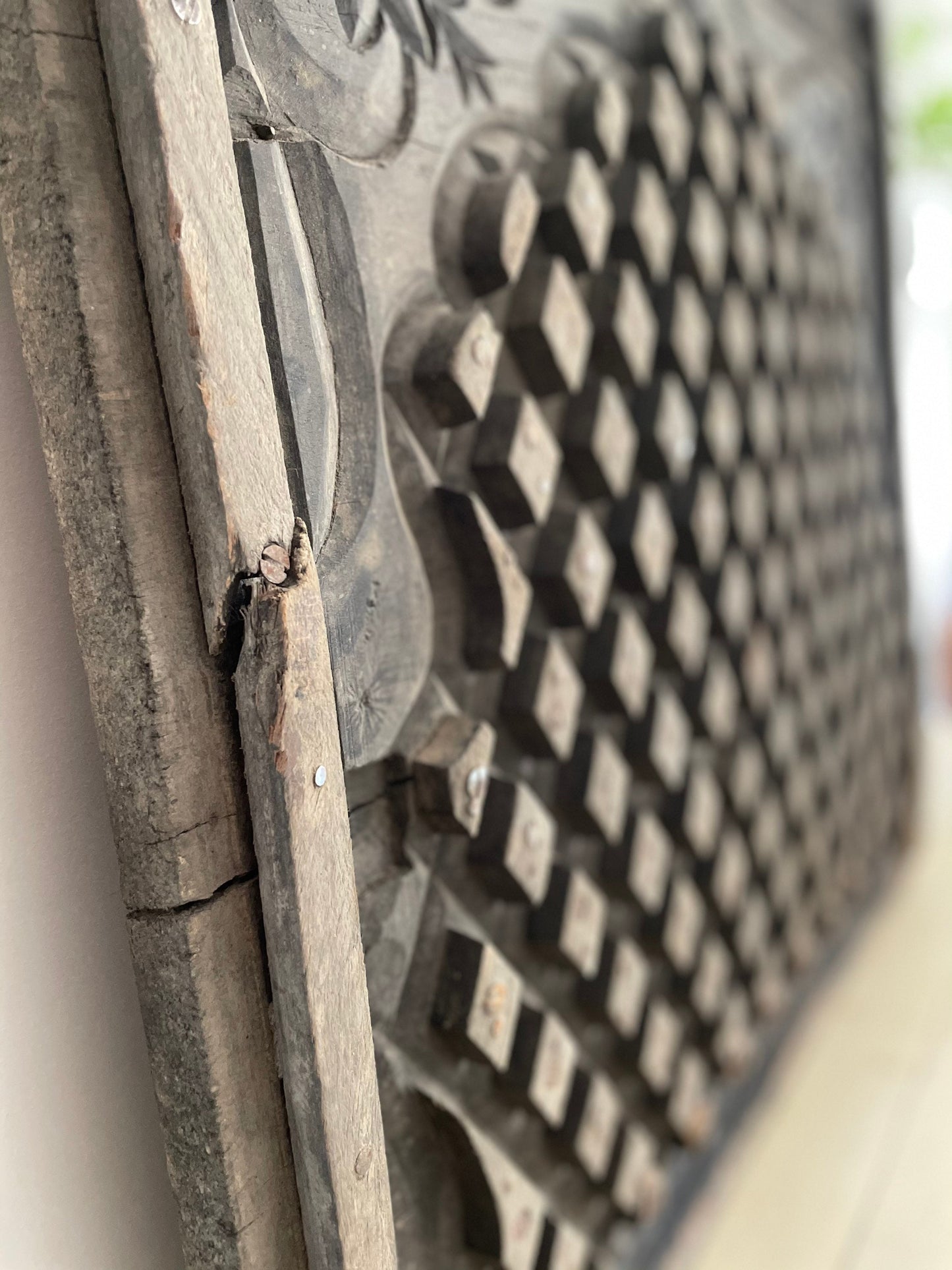 ANCIENT WOODEN PANEL
