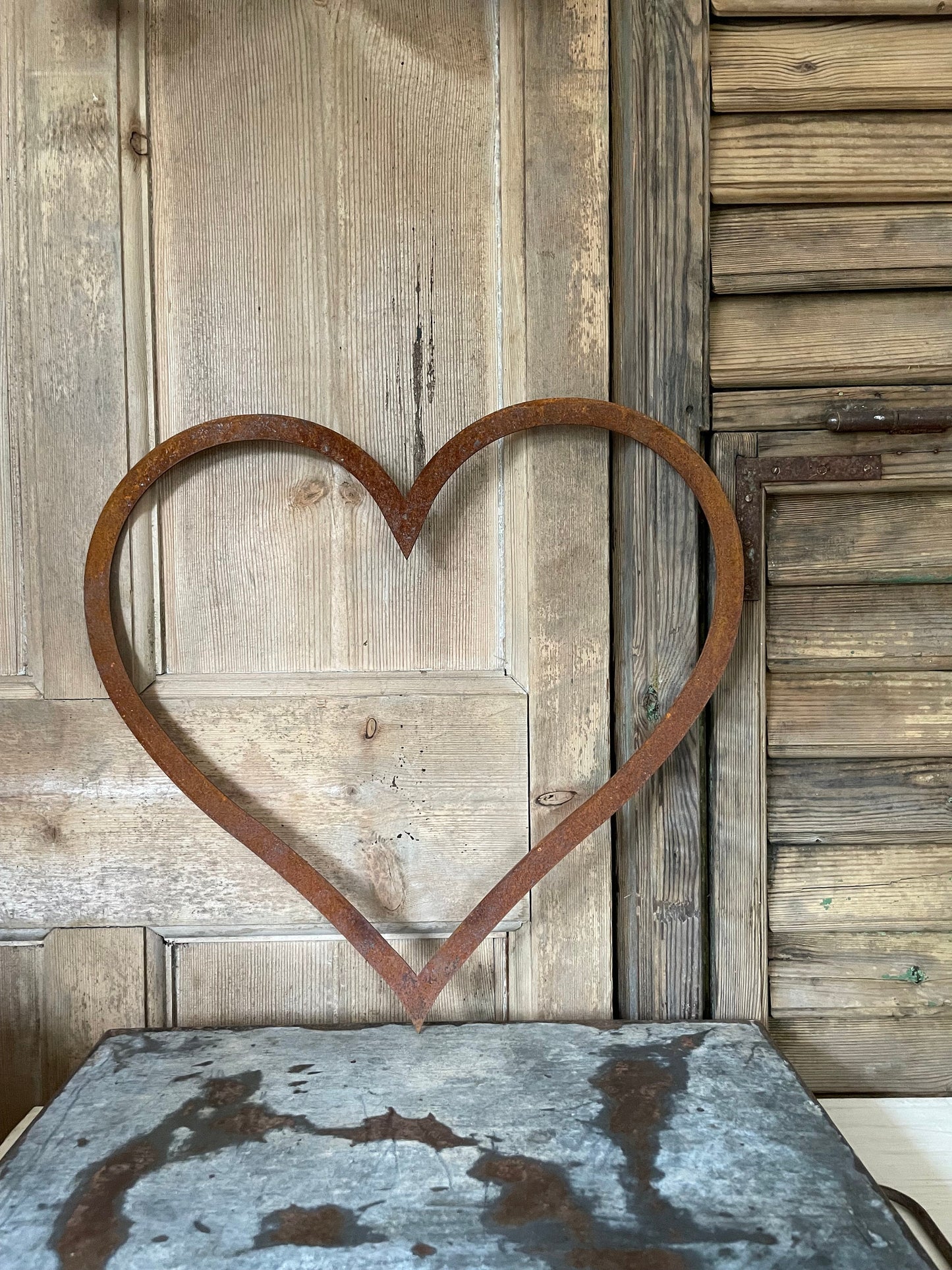 RUSTIC METAL HEART