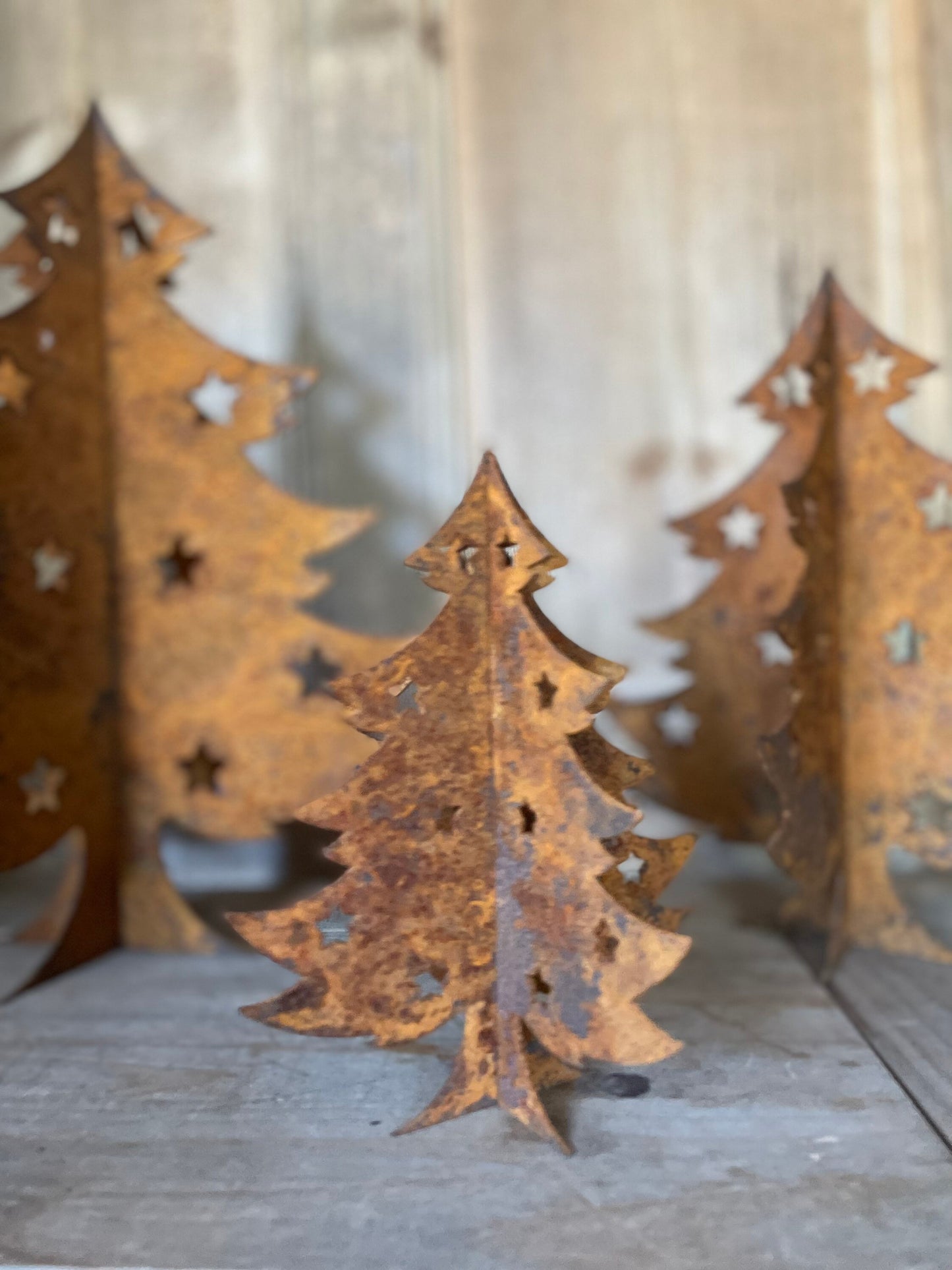 Rustic Christmas Tree / Christmas Decor / Metal Tree / Rustic Christmas / Rusted Tree