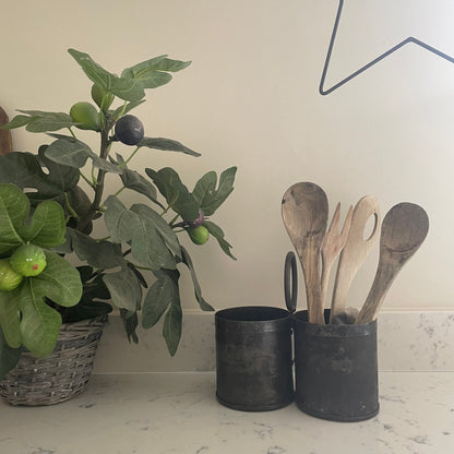 THE MALLI DOUBLE - RECLAIMED STORAGE POT