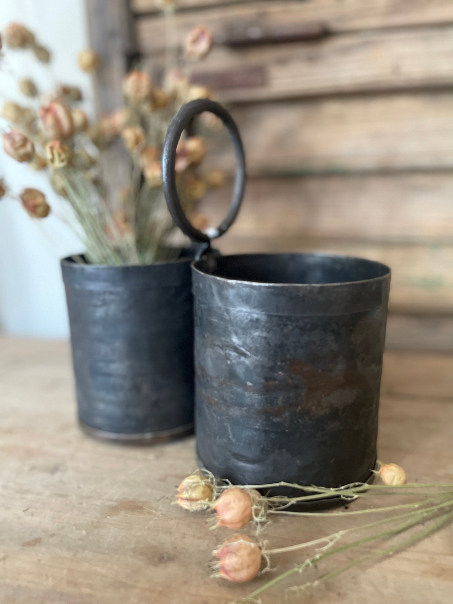 THE MALLI DOUBLE - RECLAIMED STORAGE POT