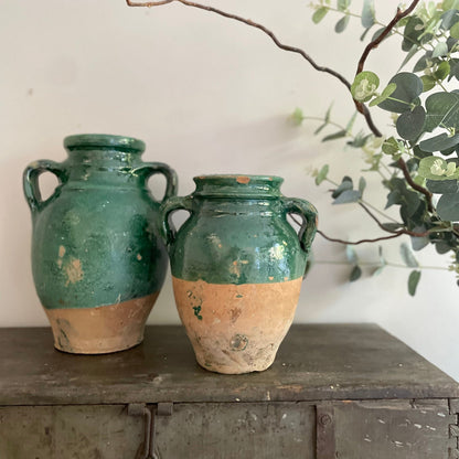 THE YESIL POT - RUSTIC GLAZED URN