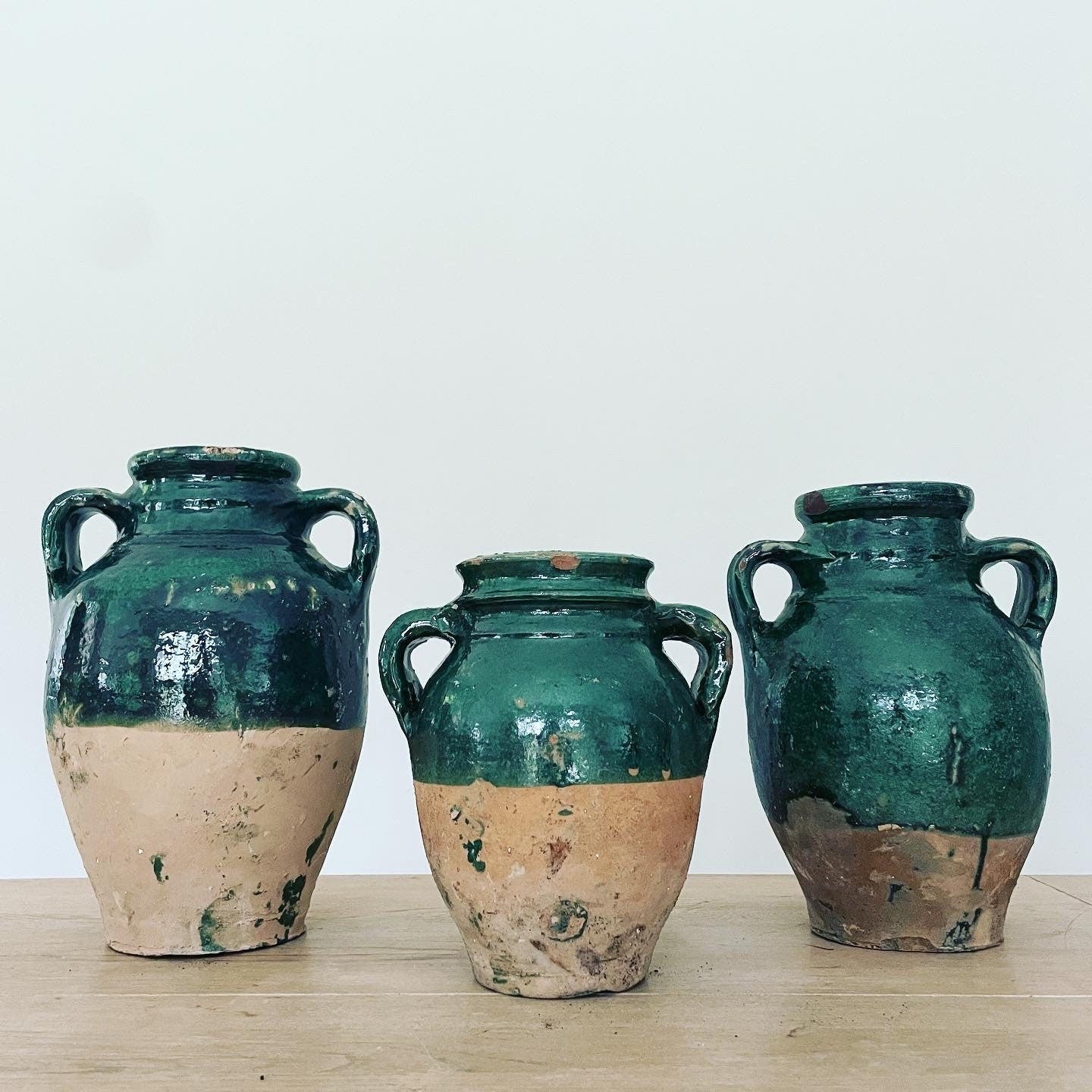 THE YESIL POT - RUSTIC GLAZED URN