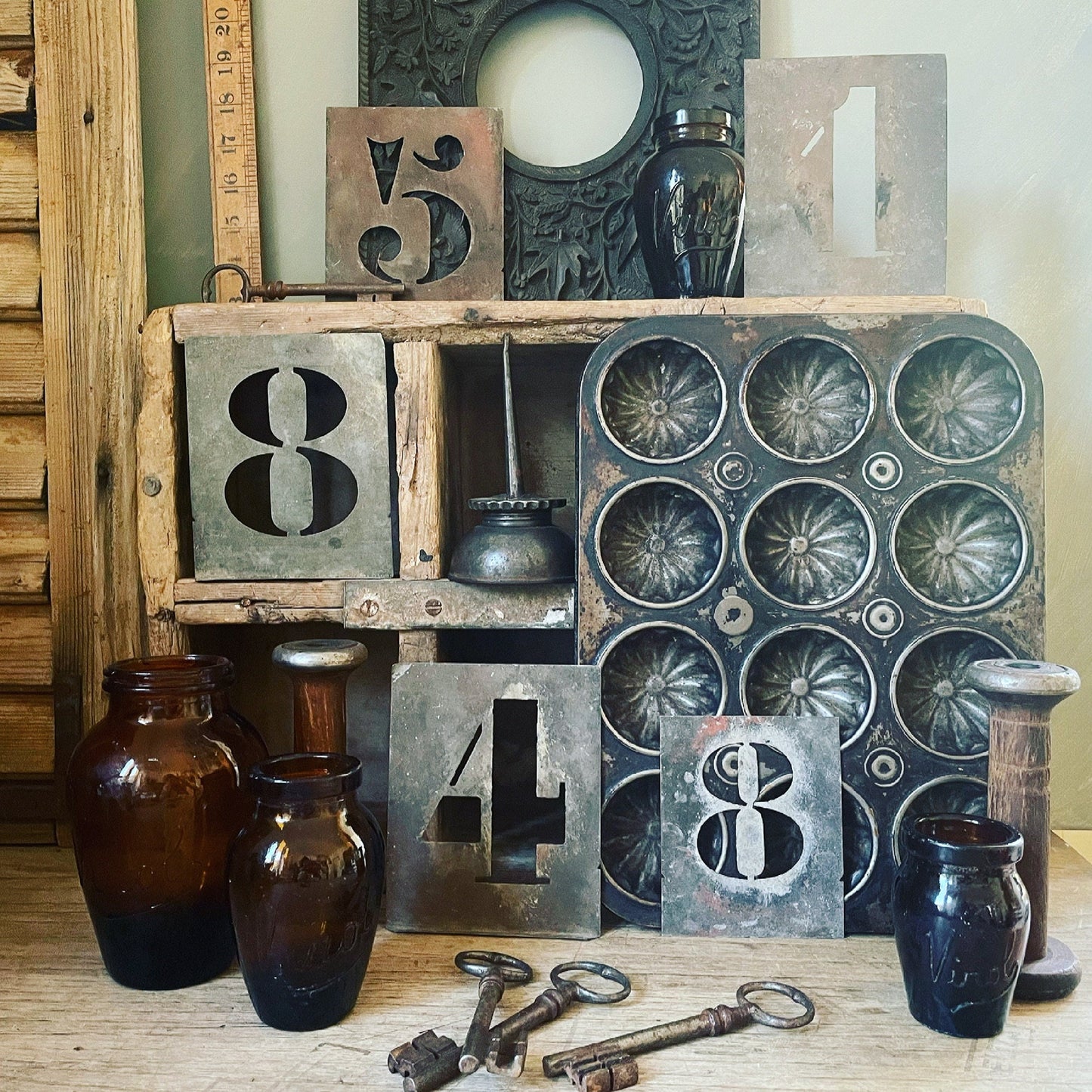 NUMBER STENCILS