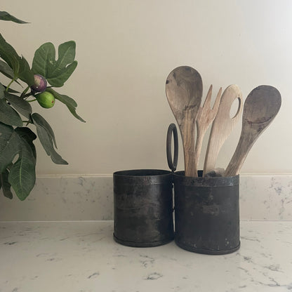 THE MALLI DOUBLE - RECLAIMED STORAGE POT