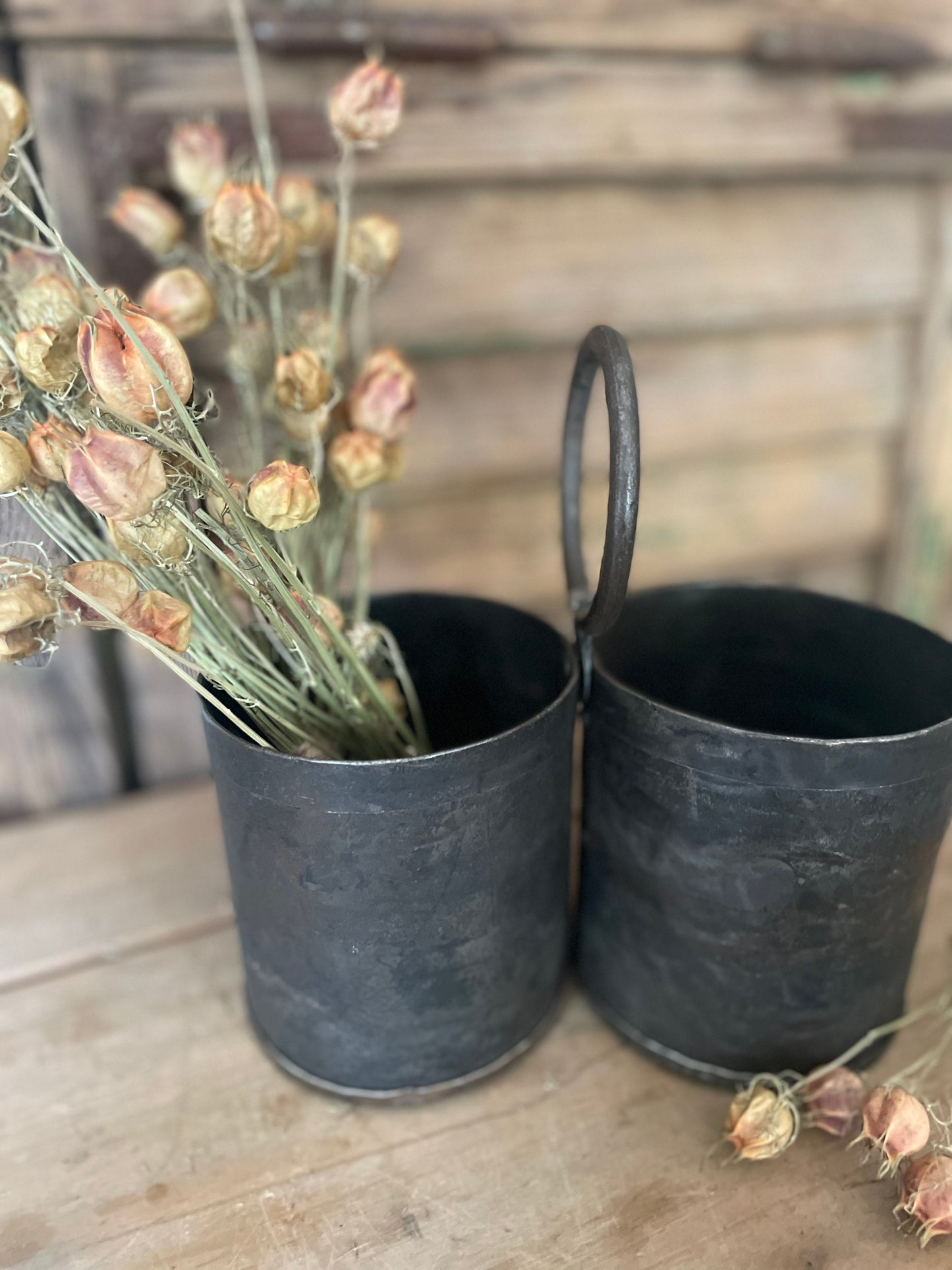 THE MALLI DOUBLE - RECLAIMED STORAGE POT
