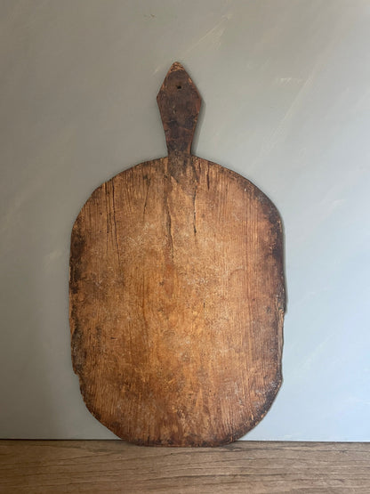 AGED WOODEN PLATTER
